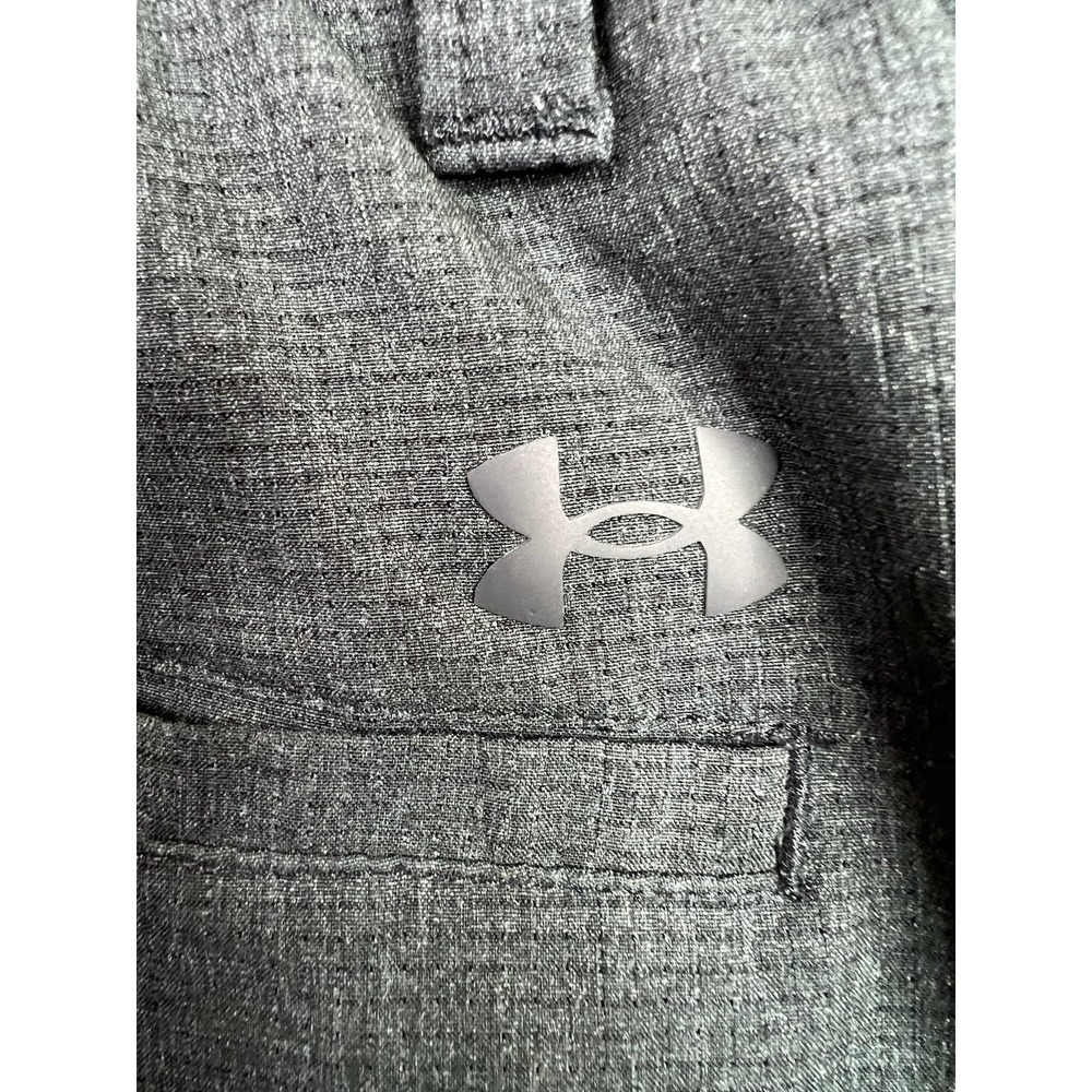 Under Armour Pants Mens 32x32 Gray Golf Vented Chino Performance Straight Leg - Picture 3 of 13